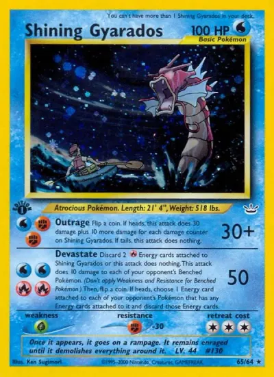 Shining Gyarados, Neo Revelation 2001