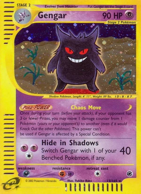 Gengar, Expedition 2002 — PSA 6