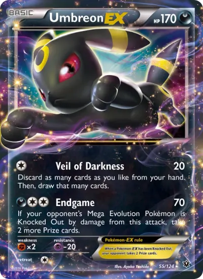 Umbreon EX, XY Fates Collide 2016