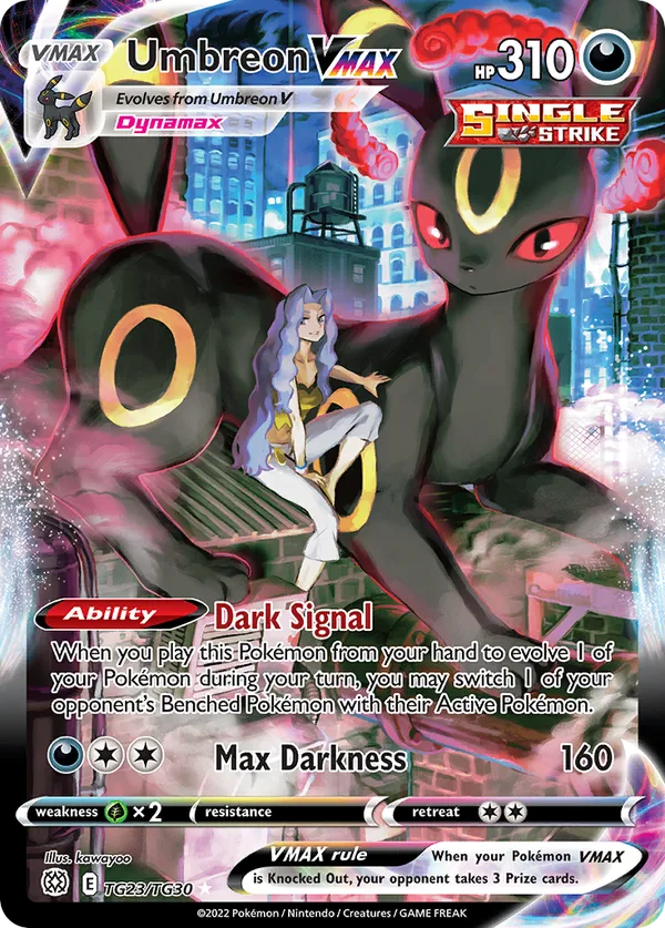 Umbreon VMAX, Sword & Shield Brilliant Stars 2022 — PSA 10