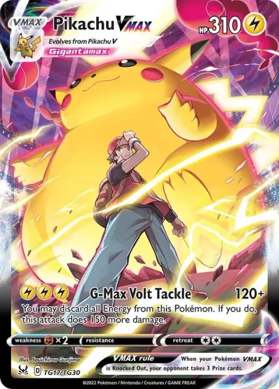 Pikachu VMAX, Sword & Shield Lost Origin 2022