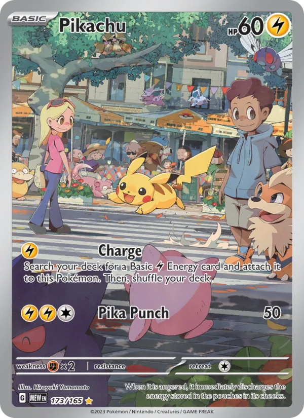 Pikachu, 151 2023 — PSA 10