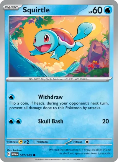 Squirtle, 151 2023