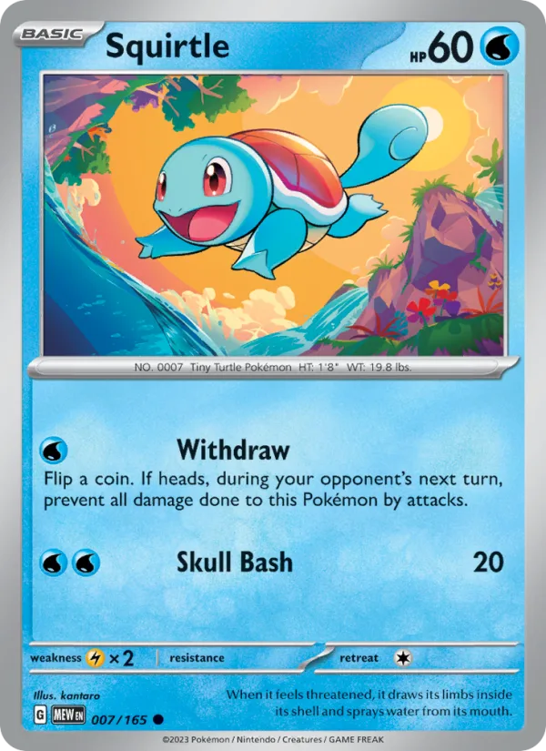 Squirtle, 151 2023 — PSA 10