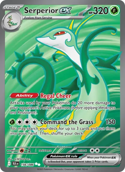 Serperior EX, Black Bolt 2025